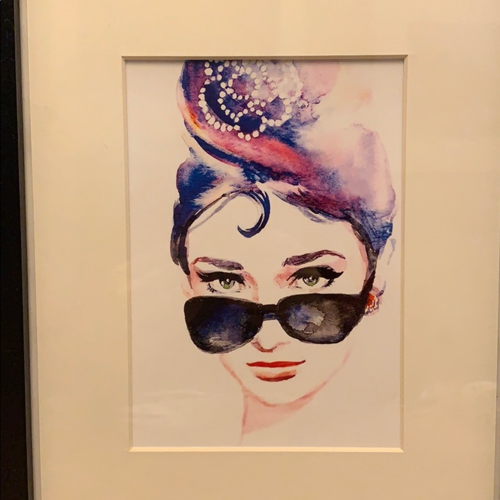 Water Color of Audrey Hepburn - Picture 5 of 5